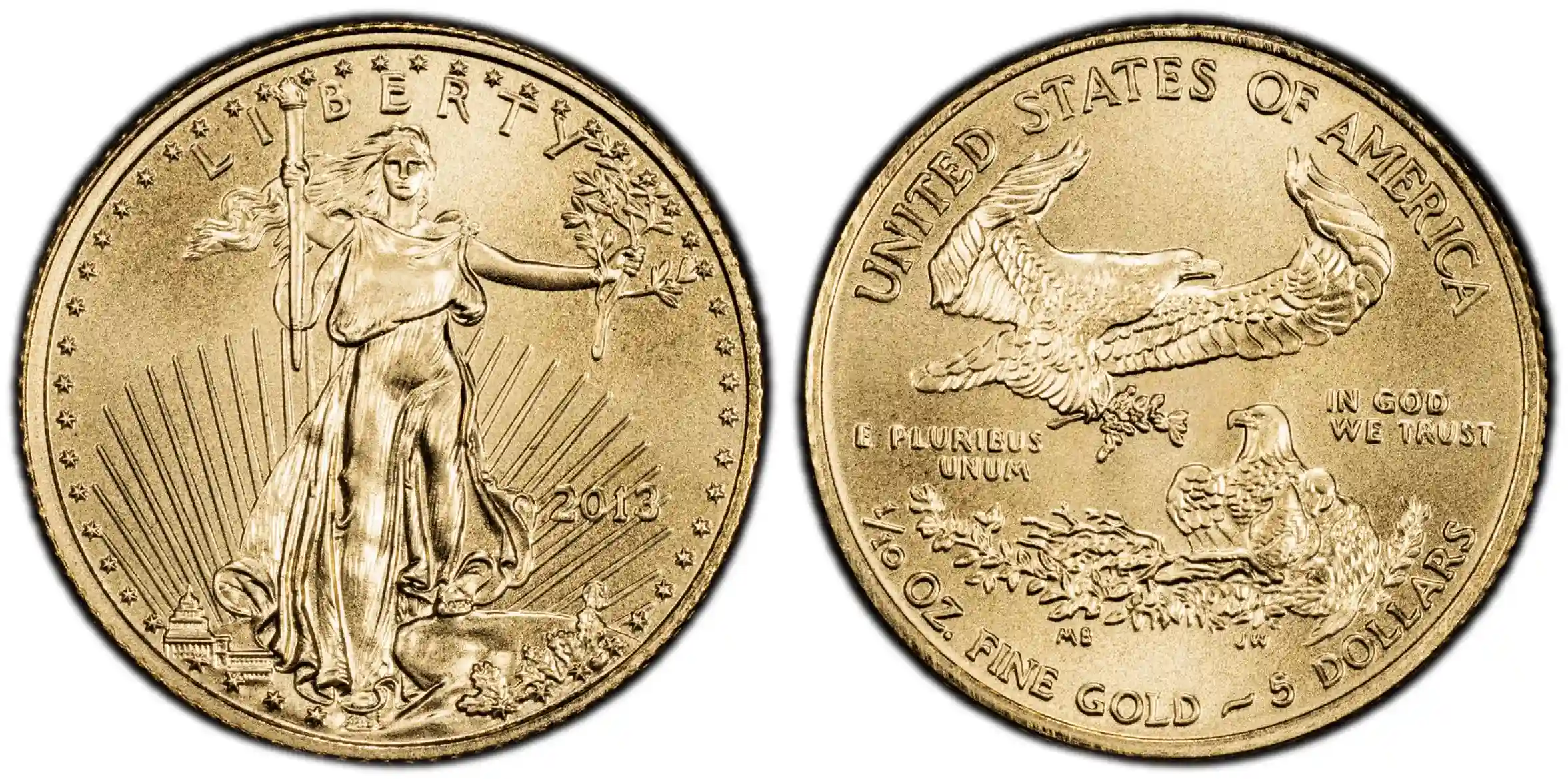 2013 $5 Gold Eagle